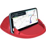 LONCASTER AUTÓS TELEFONTARTÓ kompatibilis okostelefonokkal, GPS-eszközökkel - PIROS